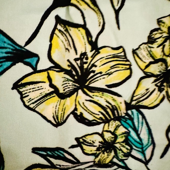 BeachRiot Rayon Floral Patterned Pants - Picture 7 of 7